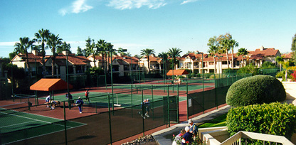 Tennis Courts at the Scottsdale Racquet Club - Scottsdale Vacation